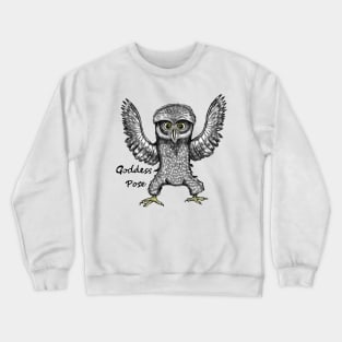 Goddess Pose Crewneck Sweatshirt